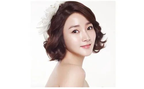 短发婚纱造型图片欣赏 2017新娘短发造型推荐