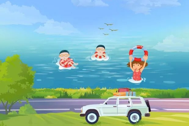 游泳时耳朵进水可用哪种方法排出