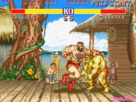 街霸2桑吉尔夫的螺旋打桩机,最远可以抓到什么位置?怎么操作?