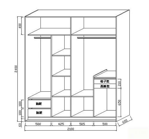 定制衣柜多少钱一平方 定制整体衣柜价格计算方式
