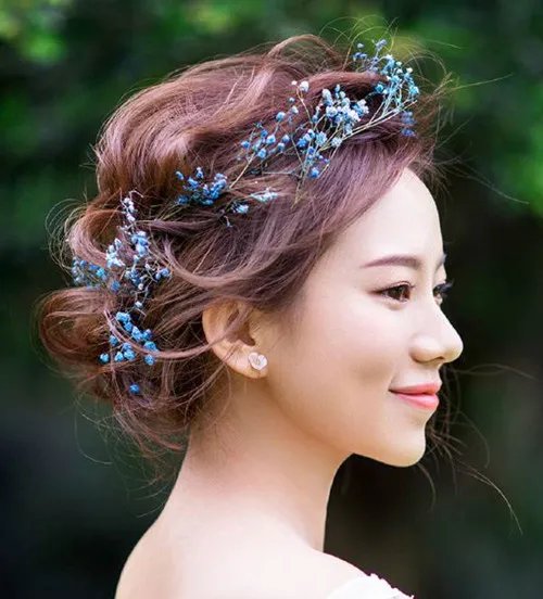 最美新娘发型图片2017  如何盘新娘发型更完美