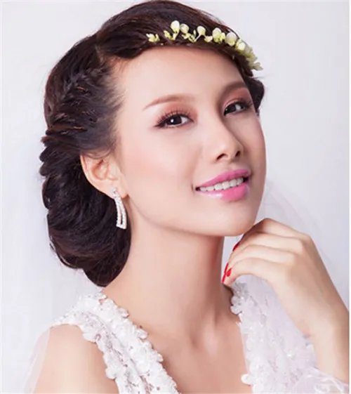 韩国新娘怎么弄好看   2017韩国新娘发型图片