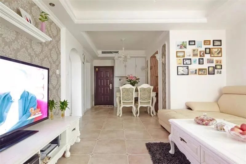 76㎡轻奢欧美风婚房,优雅、素净大方