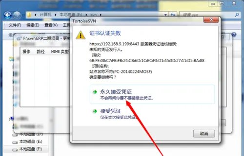 svn怎么切换用户