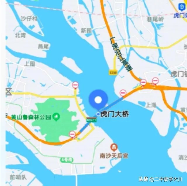 今天看到虎门大桥的视频,桥面一鼓一鼓的很可怕,真是因加1.2米高的挡墙引发的吗?