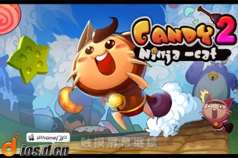 可爱的动作游戏《糖果忍者猫2》评测