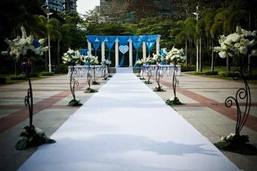 室外婚礼现场布置效果图 户外婚礼怎样布置更有特色
