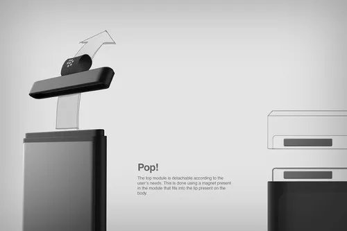 黑莓新款概念手机 竟然是一张企业胸卡