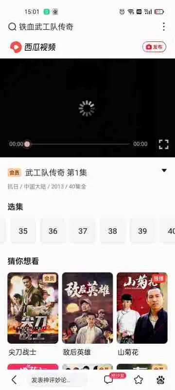 那里能看到铁血武工队传奇34这40集