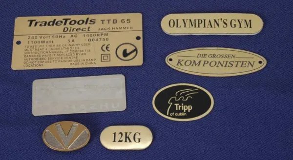 铭牌都有哪些制作工艺