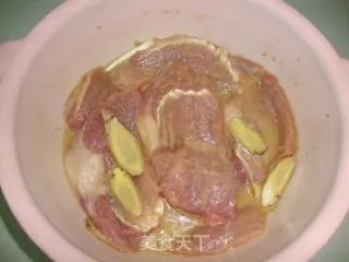 【盐焗猪扒】----在家来个烛光晚餐