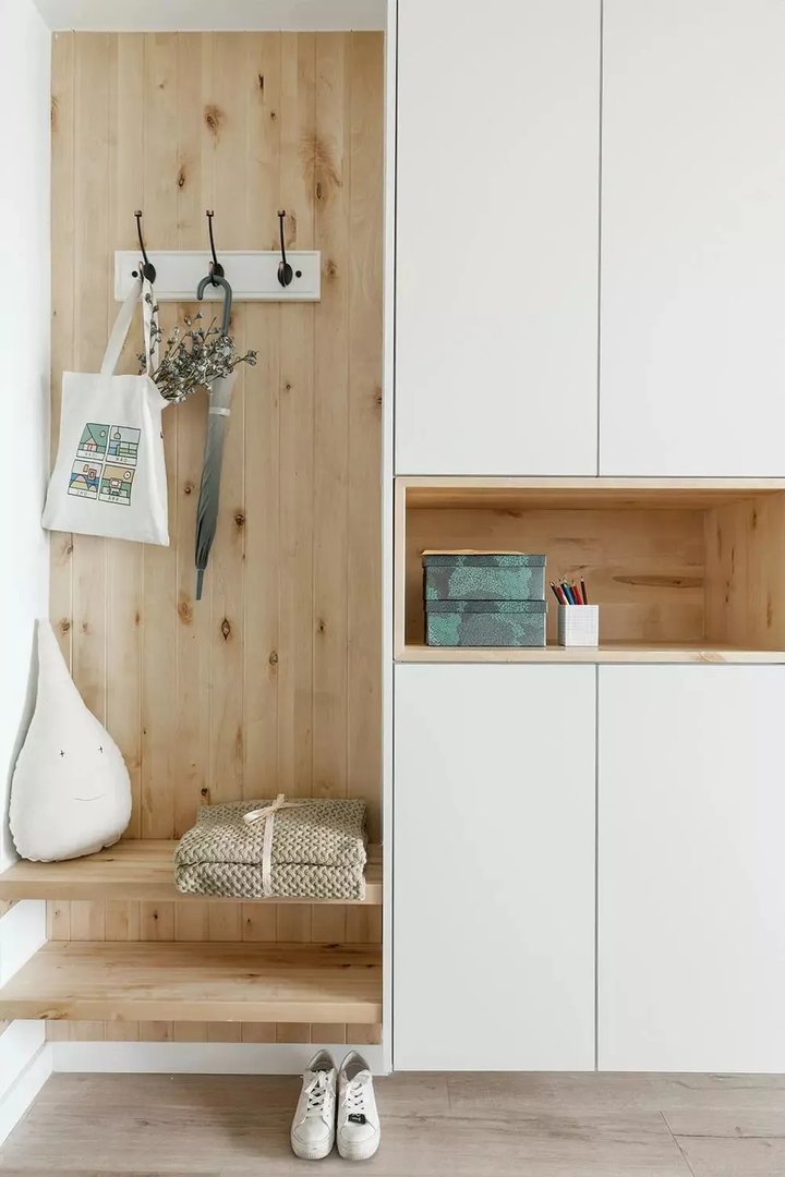 辣妈装85㎡北欧新房,收纳柜这样设计!