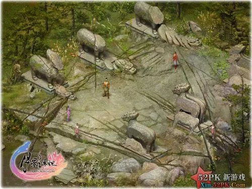 《月影传说网络版》开始内部演示可选随机心情