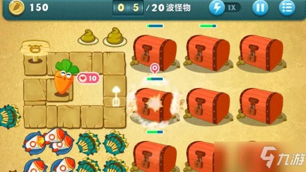 《保卫萝卜》挑战45攻略 挑战45要点讲解