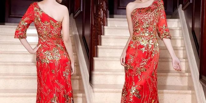 中式婚礼服装图片欣赏 婚礼服装搭配的几个技巧