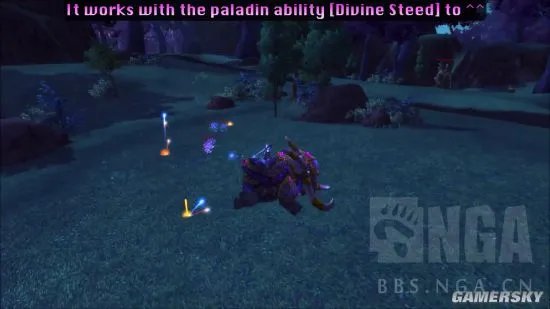 《WOW》暗月马戏团玩具烟火小马：跳跃烟花