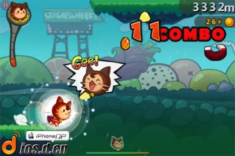 可爱的动作游戏《糖果忍者猫2》评测