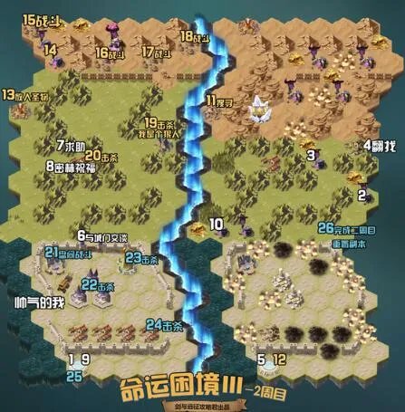 剑与远征命运困境3攻略路线图