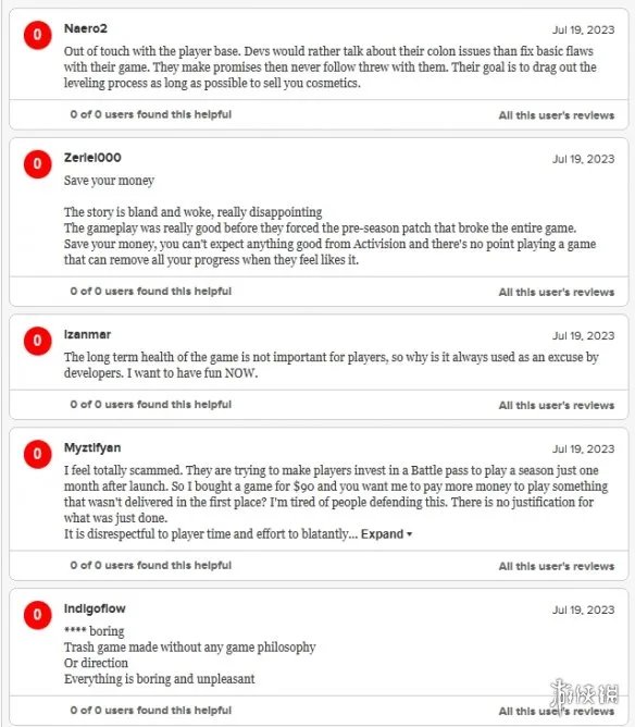 《暗黑4》1.1.0补丁更新后M站玩家评分暴跌至3.3分！