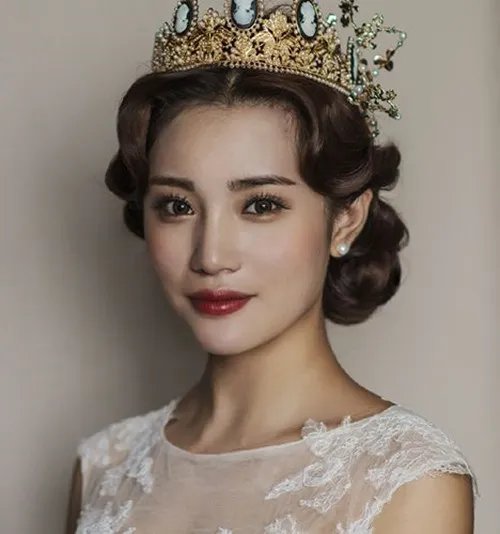最美新娘发型图片2017  如何盘新娘发型更完美