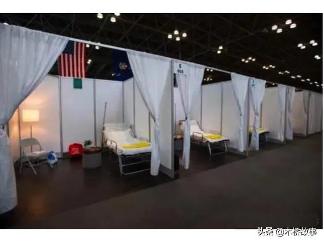 美国一百几万人感染，那些人住在那里，那有那么多床位？