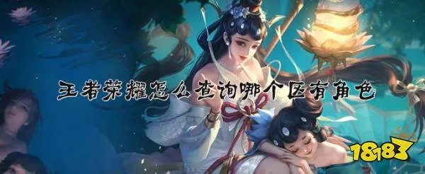 王者荣耀怎么查询角色 王者荣耀查询角色大区方法