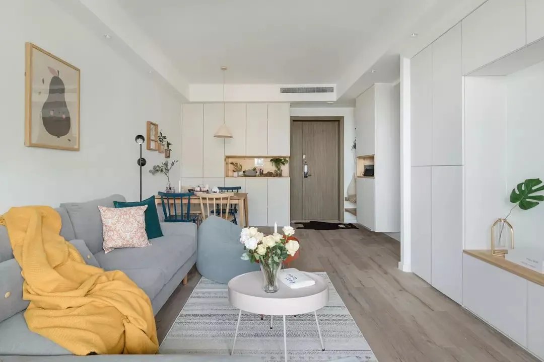 辣妈装85㎡北欧新房,收纳柜这样设计!