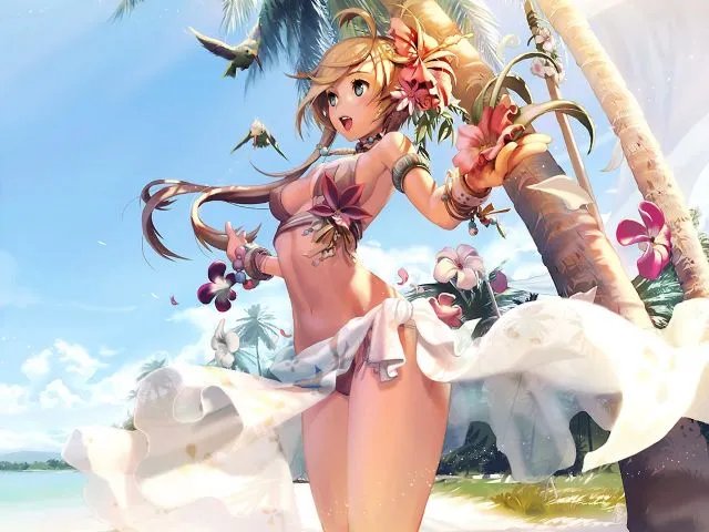 周一福利 火辣性感让你过瘾的动漫美眉壁纸欣赏