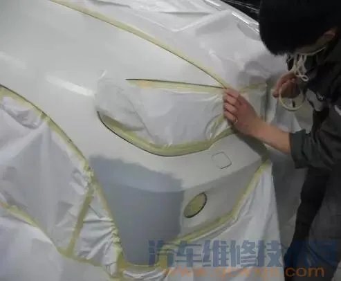 汽车保险杠的硬塑修复方法教程（图解）