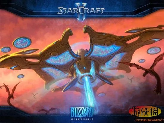 《星际争霸2》官方第十一张壁纸公布 神族母舰