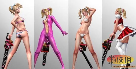 18禁！《电锯糖心》最新性感喷血特殊服装展示