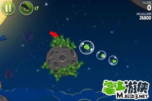 愤怒的小鸟太空版攻略：金蛋位置与通关攻略二