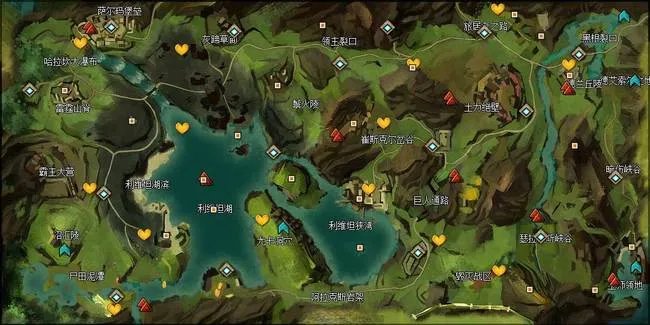 激战2凯席斯山探索点有哪些？