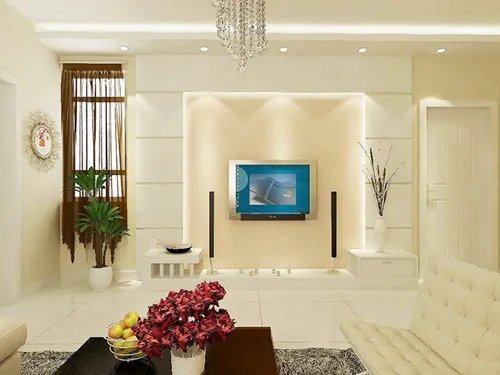 电视墙小怎么装修好看 小户型客厅电视墙装修设计案例