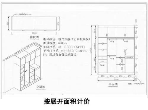 定制衣柜多少钱一平方 定制整体衣柜价格计算方式