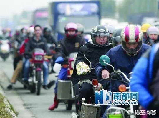 每年广东都有一批摩托返乡大军回家乡，你们怎么看？