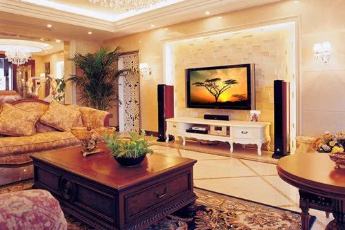 电视墙小怎么装修好看 小户型客厅电视墙装修设计案例