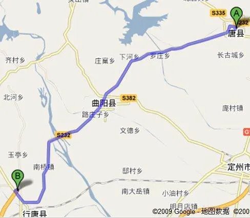 从唐县怎么上京昆高速公路地图