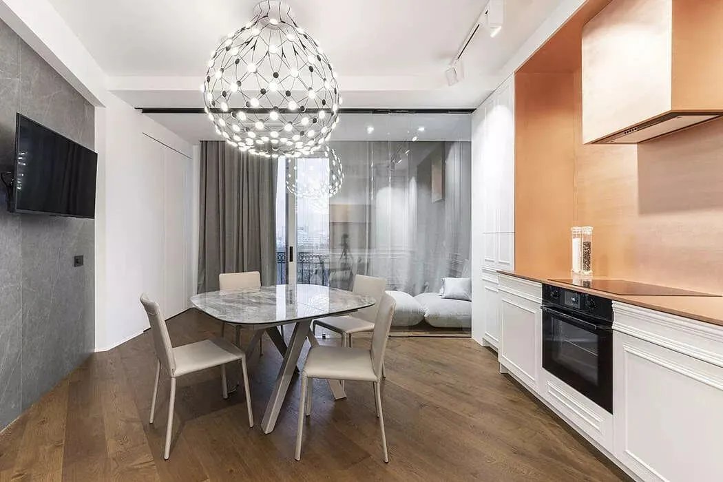 简约别致的单身公寓，时尚又不失男人味~