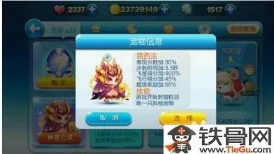 新版天天酷跑宠物大全——