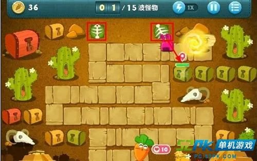 保卫萝卜挑战35攻略金萝卜布阵解析