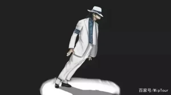 迈克杰克逊那个45度倾斜怎么做到的