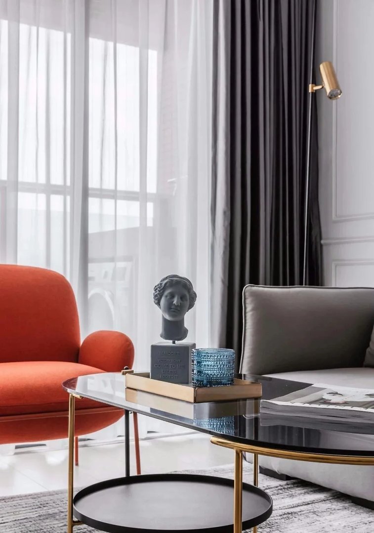 黄石一品园简约美式风格装修效果图，年轻时尚一族最爱！