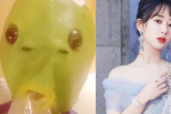 又出现了，杨紫搞笑戴鱼头面具喝水，哪些圈中艺人都很能“自黑”？