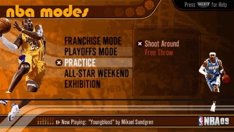 PSP《NBA 2009 深入比赛》游戏上手指南