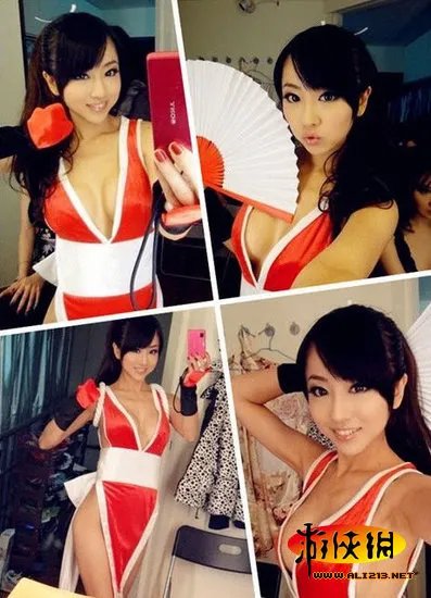 混血嫩模扮春丽一夜爆红 玩COS变成名捷径