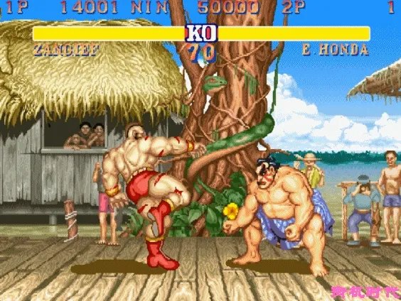 街霸2桑吉尔夫的螺旋打桩机,最远可以抓到什么位置?怎么操作?