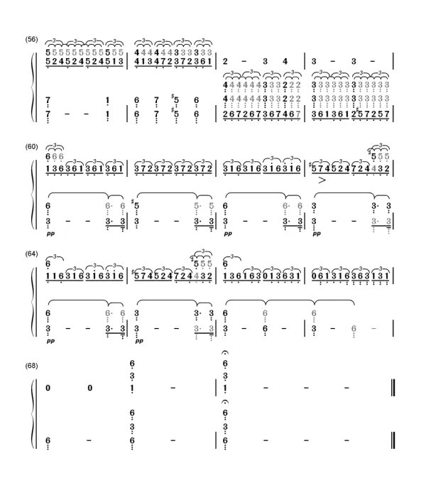 贝多芬月光曲简谱