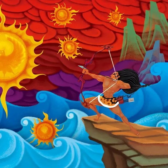 为什么古时候说有九个太阳，是真的吗？