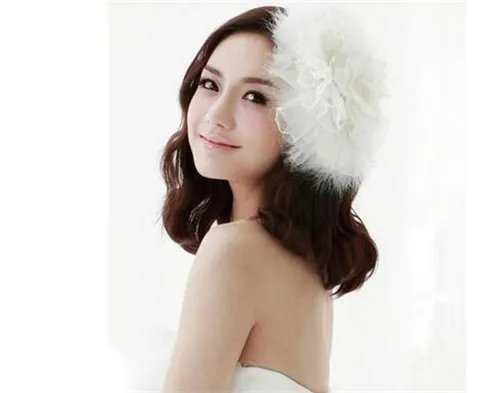 短发婚纱造型图片欣赏 2017新娘短发造型推荐